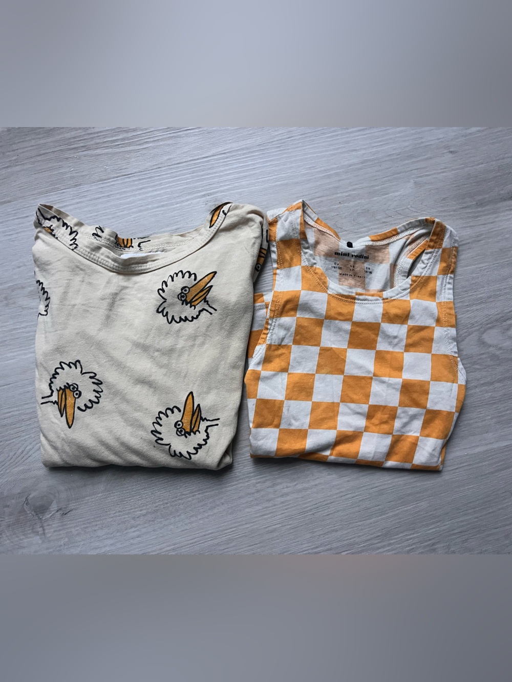 Mini Rodini Tank Top & Bobo Choses long tee